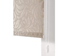Estoralis MYRCELLA Estor Enrollable Jacquard Translucido, Lino, 130 x 250 cm
