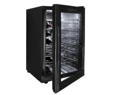 Lacor - 69175 - Armario refrigerador 28 Botellas Black Line 70w 65Litros