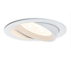Paulmann 926.88 Interior 7.2W Color blanco - Punto de luz (Interior, Empotrada, Alrededor, LED, Blanco cálido, II)