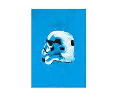 Komar Wandbild Von Star Wars Classic Helmets Stormtrooper | Kinderzimmer, Jugendzimmer, Dekoration, Kunstdruck | ohne Rahmen | WB095-30x40 fotomural, carbÃ³n