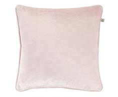 Dutch Decor 45 x 45 cm holandés decoración algodón Viscosa cojín Fluweel, Color Rosa