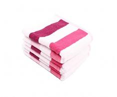 Lasa Toalla de baño, Algodón, Rosa