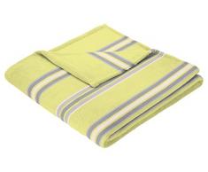 biederlack 150 x 200 cm días soleados Manta a Cuadros de luz Azul, Mezcla de algodón, Beige, 50x38x13 cm