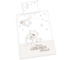 BONUS ET SALVUS TIBI (BEST) BebÃ© Mejor Liebling MenschÂ âÂ Ropa de Cama, Color Blanco