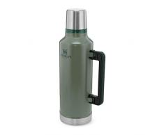 Stanley Classic Legendary Botella Termica 2.3L Hammertone Green , Termo Cafe , Cantimplora Acero Inoxidable , Sin BPA , Mantiene FrÃo o Calor 45 Horas , Apto Para Lavavajillas