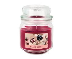 pajoma Vela aromÃ¡tica Black Berry Sweet Christmas Edition en tarro de caramelo, 248 g, vela premium para cerrar, para unas 55 horas, vela perfecta para Navidad