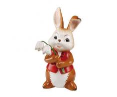 Goebel Ostern Figura de Conejo de Pascua, Porcelana, Multicolor, 7.50x9x15 cm
