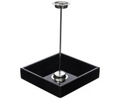 MEPRA 230800N - Portarrollos para Papel de Cocina, Color Negro