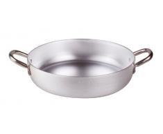 Pentole Agnelli - Cazuela de Aluminio INOX con 2 Asas