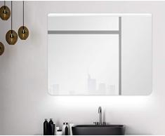 Talos Espejo de baÃ±o con iluminaciÃ³n LED, 80 x 60 cm