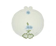 Bellanda 3420Â âÂ 30Â Redondo Manteles Individuales, poliÃ©ster, champÃ¡n, 30Â x 30Â x 0.5Â cm