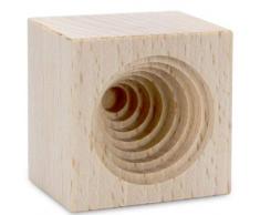 Städter 841314 - Molde para repostería, madera, color marrón