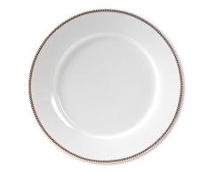 Pip Studio 51001034 - Plato de presentaciÃ³n (porcelana, 32 x 32 x 2,2 cm), color blanco