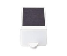 Xanlite - PRS1500DB - Proyector solar - IP54 - 1500 lÃºmenes - Detector de movimiento - Panel portÃ¡til - Blanco