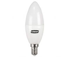 Xavax 00112624 LED, E14, 250 lm, repuesto Bombilla vela 25 W, blanco cálido, Ra90