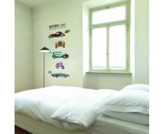 Ambience Live Vinilo Adhesivo árbol Cerezo en Flores Multicolores