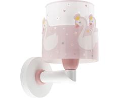 Dalber LÃ¡mpra Aplique Infantil De Pared Sweet Love Cisne Rosa