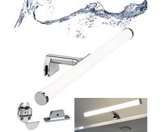 BarcelonaLED Aplique de BaÃ±o LÃ¡mapra de Espejo LED 7W 40 cm Impermeable IP44 Luz Maquillaje Blanco Neutro 4000K para Mueble Armario o Pared 3 en 1