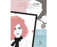 Clairefontaine Papel 30 x 40 cm Boston para Libro para Colorear, Multi-Color