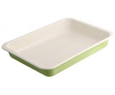 Zenker 7241 - Bandeja para Horno (con Revestimiento esmaltado), Color Verde