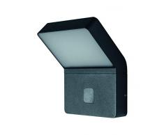 Ledvance Outdoor - Aplique de pared y techo, aluminio, 12 W, color gris oscuro