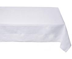 Treb Horecalinnen, Tableclothes Classic Mantel Plus 6Â servilletas, Blanco, 160Â x 165Â cm/53Â x 54Â cm