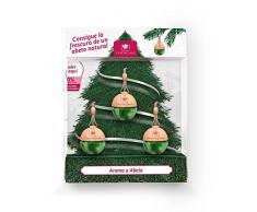 CRISTALINAS Pack de 3 Ambientadores de Coche â Absorbe los malos olores de tu vehÃ­culo con un agradable Aroma a Abeto