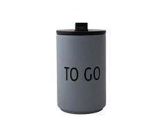 design letters Taza Termica 350 ml | Taza de café para Llevar | Vaso termico café y té | Tazas de viaje aisladas sin BPA | Taza Térmica de acero inoxidable | Termo Cafe para bebidas frÃas y calientes