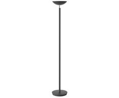 Alba ledclassic lámpara de pie clásica LED, Acero, 30 W, Negro, 29 x 32 x 180 cm