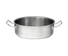 ilios Kochart 227798715 - Cazuela (3,7 L, 80 x 240 mm, acero inoxidable, 3,7 L)