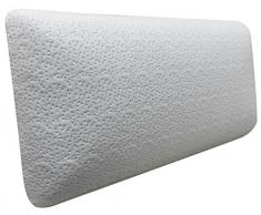 Pikolin Home - Pack de 2 almohadas viscoelásticas, desenfundable, de bambú, hiper-transpirable, firmeza media, 35 x 75 cm, altura 14 cm (Todas las medidas)