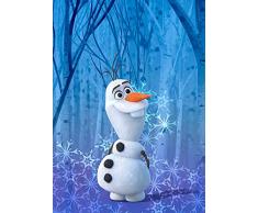 Komar Disney Wandbild Von Frozen Olaf Crystal | Kinderzimmer, Babyzimmer, Dekoration, Kunstdruck | ohne Rahmen | WB067-50x70 fotomural, carbÃ³n