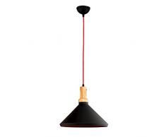 homemania lámpara Colgante Elegante Color Negro en metallo-per Salón, Salón, cocina, Dormitorio, oficina, Talla única