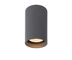 Lucide DELTO - Foco de techo - Ã 5,5 cm - LED Dim to warm - GU10-1x5W 2200K/3000K - Gris