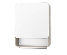 Universal Expert 8005 - Gabinete de baño, Acero, 40x11x50cm