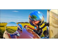 Pro-Art g1751g Beautiful perspectives- Lienzo en impresiÃ³n giclÃ©e (100 x 50 cm), diseÃ±o de Paisaje y Motocicleta, Multicolor, 60 x 30 cm
