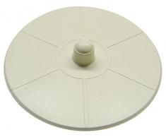 Fackelmann Boca Fregadero, Goma, Beige, 11 cm