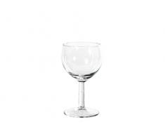 H&H Ballon - Juego de 10 copas de vino, 19 cl