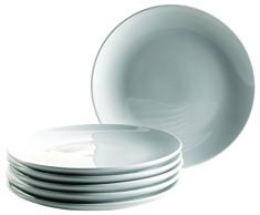 Domestic Colombia - Platos de Postre (19 cm), Color Blanco