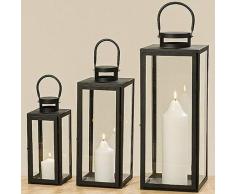 Boltze Arana 1007341 - Juego de linternas (3 Piezas, sin Velas, decoraciÃ³n para hogar, hogar, Interior, candelabro)