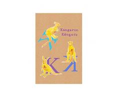 Komar Wandbild Von ABC Animal K | Poster, Bild, Wohnzimmer, Schlafzimmer, Dekoration, Kunstdruck | ohne Rahmen | P036K-30x40 fotomural, carbÃ³n