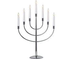Star Candelabro para Ventana, Chrome