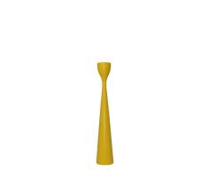 Freemover Rolf - Candelabro (Madera de Haya, 28 cm), Color Amarillo