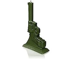 Candellana Hecho a Mano Magnum Vela de Regalo - Divertida - Vela Decorativa - Decoración del Hogar - Regalos para Amigos - Mecha de Algodón - Tiempo de Quemado 48h - Vela Dark Green