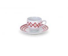 Barazzoni 8200053550 - Juego de tazas de porcelana