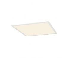 Slv led panel - Luminaria empotrar 230v 2700k 595x595mm blanco