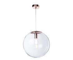 Lámpara de techo Globus de cobre