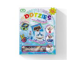 Pracht Creatives Hobby Diamond Dotzies Art Kit, set creativo con diamantes para niÃ±os a partir de 8 aÃ±os, para crear 2 pulseras, 2 imÃ¡genes y 2 pegatinas