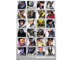 GB eye LTD, Overwatch, Retratos de Personajes, Maxi Poster 61x91.5cm