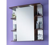 Simply Chelsea Armario con Espejo, Madera de Ciruelo, 24 x 66,8 x 70,4 cm